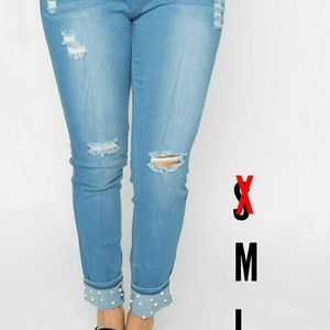 Amelia james pearl jeggings nwt